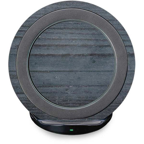 Charcoal Wood Fast Charge Wireless Charging Stand Skin